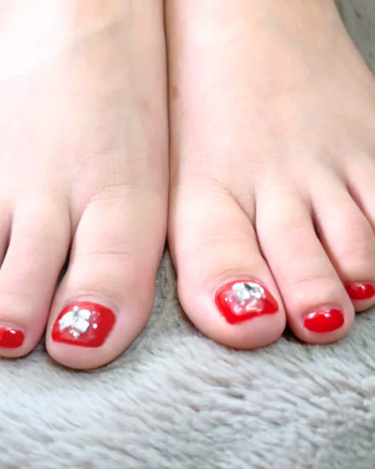 【Foot Gel Nail】Choose any 2 colors from 430 options + 1 big toe art design from 20 styles – 150 minutes